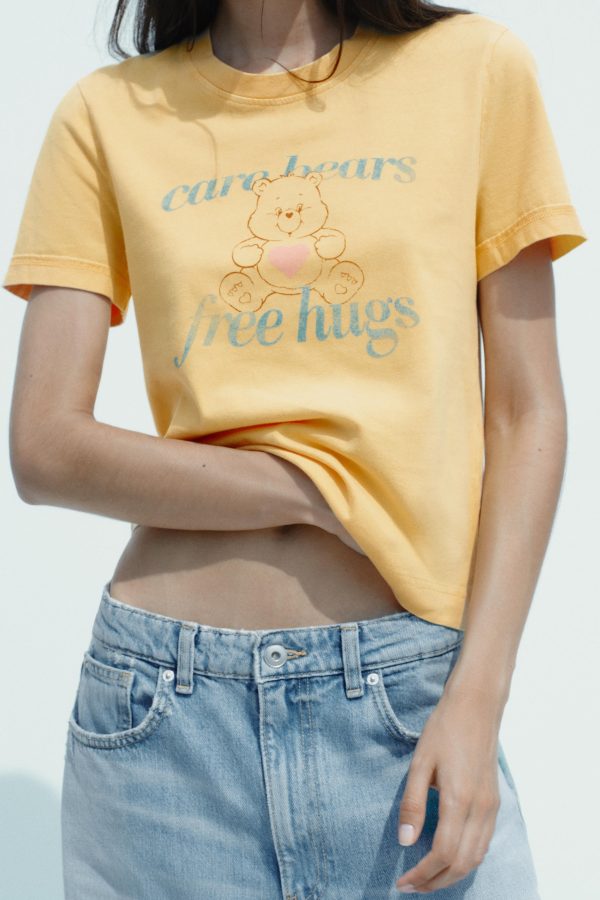 CARE BEARS™ SOLUK EFEKTLİ T-SHIRT - از برند زارا