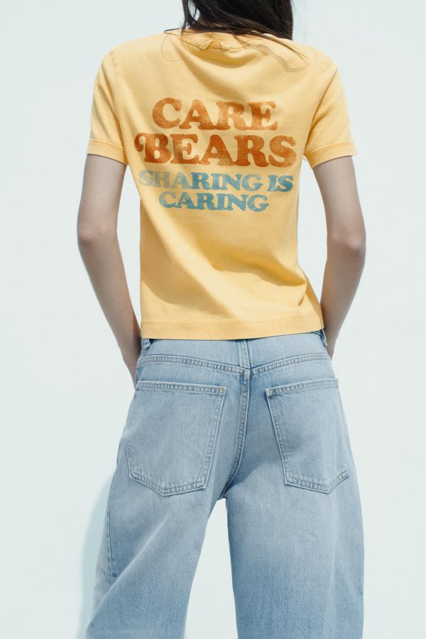 CARE BEARS™ SOLUK EFEKTLİ T-SHIRT - از برند زارا
