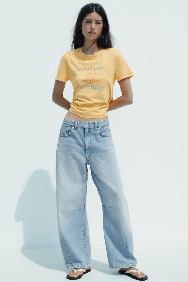 CARE BEARS™ SOLUK EFEKTLİ T-SHIRT - از برند زارا