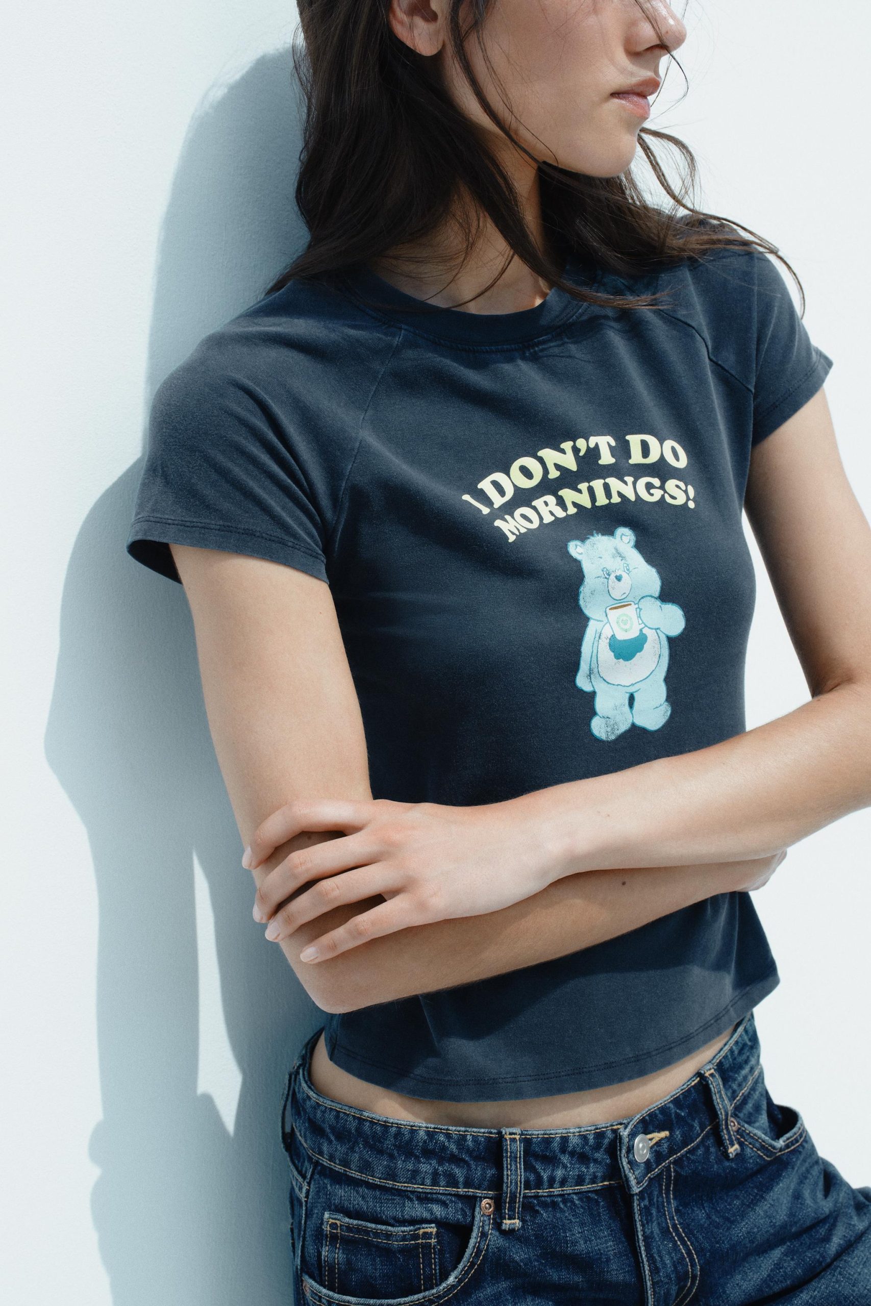 تیشرت پنبهای با طرح خرسهای مهربان از برند زارا (زنانه)