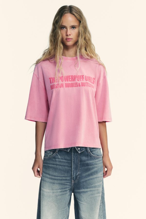 SOLUK EFEKTLİ THE POWERPUFF GIRLS™ T-SHIRT - از برند زارا