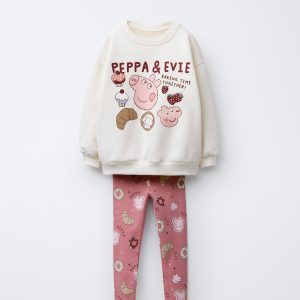 PEPPA PIG ™ SWEATSHIRT VE TAYT TAKIMI - از برند زارا