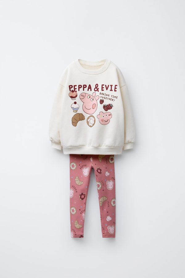 PEPPA PIG ™ SWEATSHIRT VE TAYT TAKIMI - از برند زارا