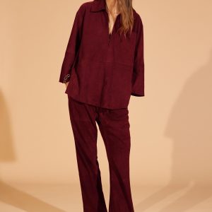 LIMITED EDITION ÜET DERİ CEPLİ GÖMLEK - از برند زارا