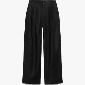 شلوار زنانه کمر متوسط با جیب مخفی از برند زارا (زنانه)