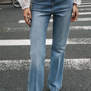 شلوار جین زنانه کمر بلند بوت‌کات از برند زارا (زنانه)