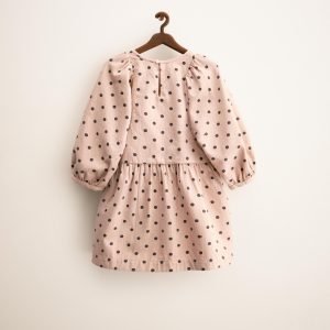 لباس گشاد پنبگی با دکمه اشکی از برند زارا (بچه گانه)