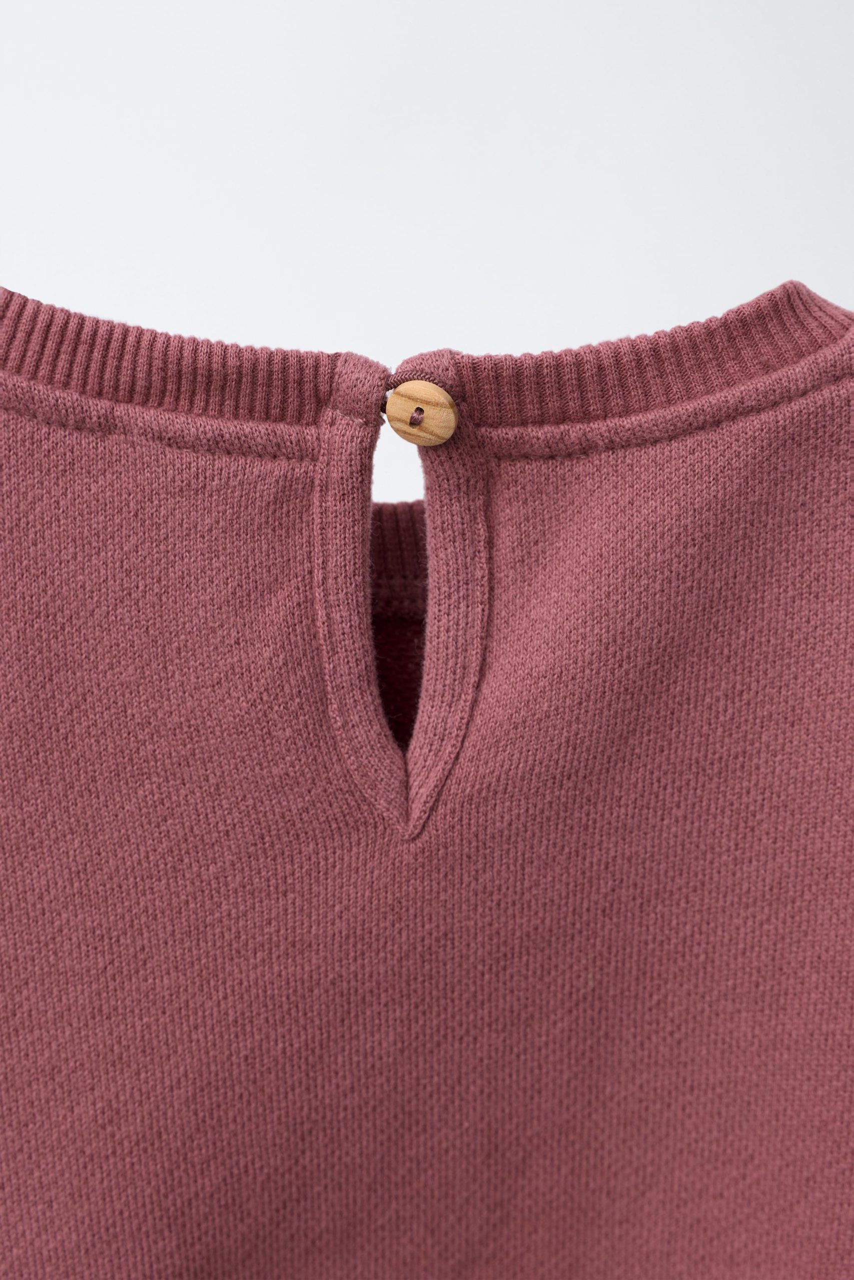 سویشرت آستین بلند یقه گرد با طرح خرگو از برند زارا (بچه گانه)