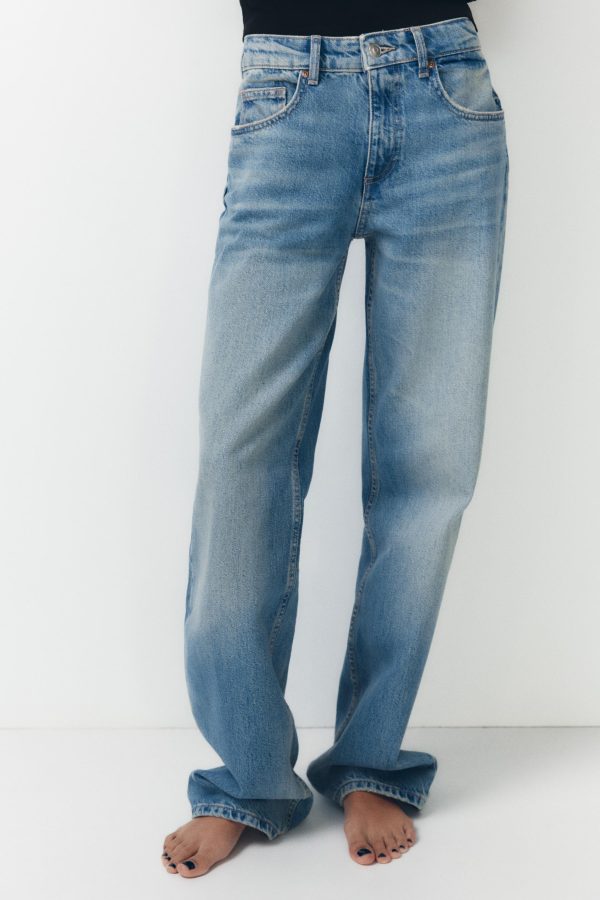 TRF ORTA BEL WIDE-LEG JEAN - از برند زارا