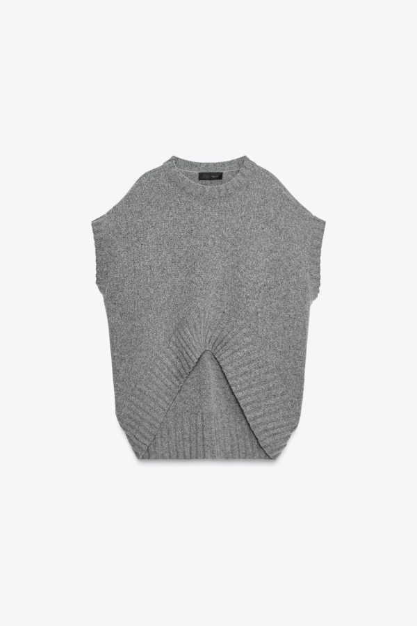 YÜNLÜ OVERSIZE YELEK - از برند زارا