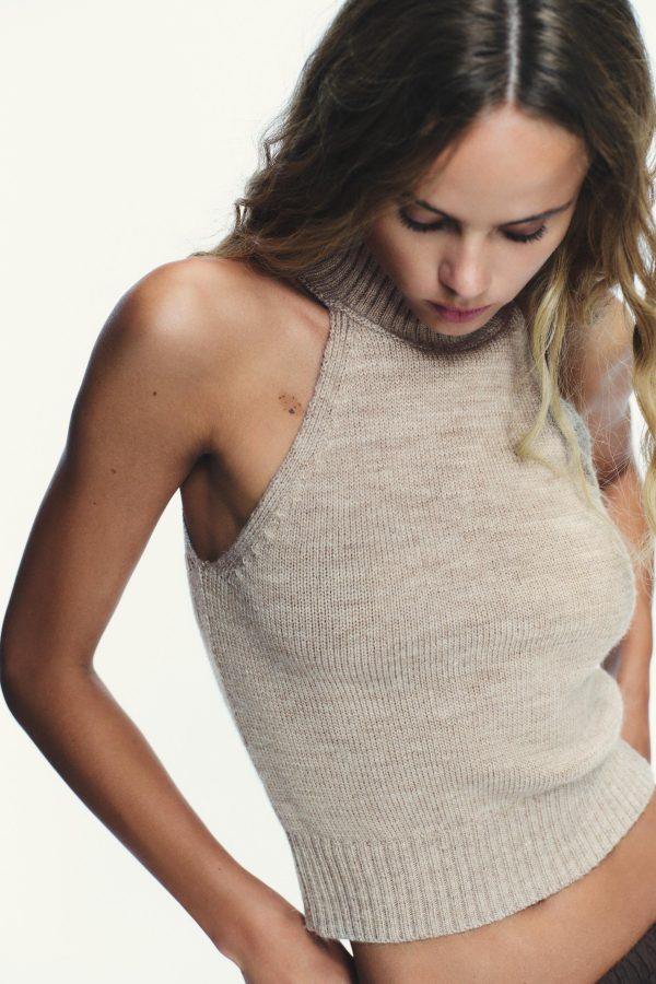 HALTER TRİKO TOP - از برند زارا