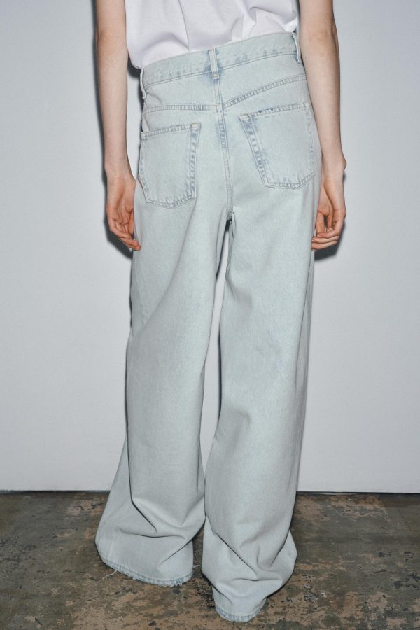 ZW COLLECTION PALAZZO YÜKSEK BEL JEAN - از برند زارا