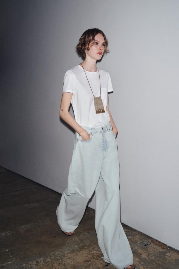 ZW COLLECTION PALAZZO YÜKSEK BEL JEAN - از برند زارا