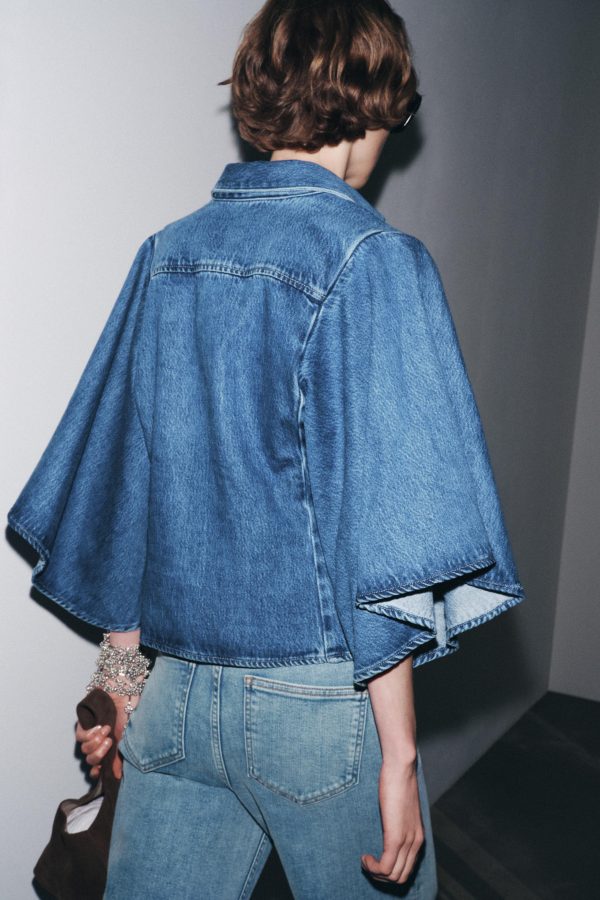 ZW COLLECTION KIMONO DENİ GÖMLEK - از برند زارا