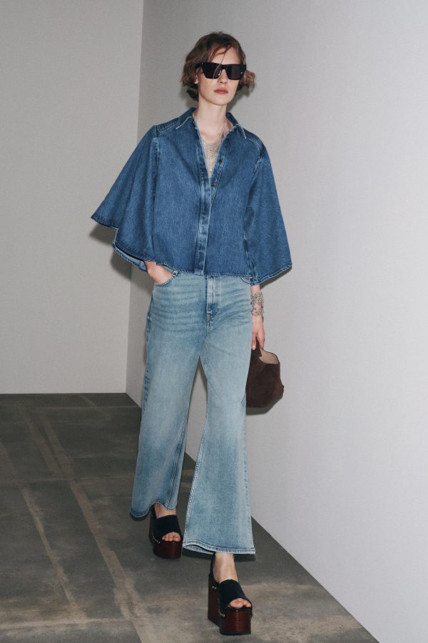 ZW COLLECTION KIMONO DENİ GÖMLEK - از برند زارا