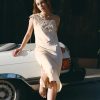 ASİMETRİK TIG İŞİ LIMITED EDITION ELBİSE - از برند زارا