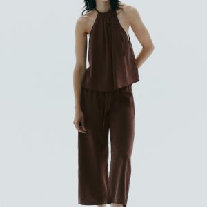 DÖKÜMLÜ HALTER TOP - از برند زارا