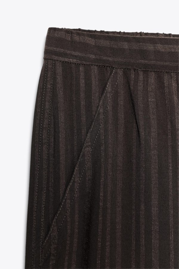 ÇIZGILI DÖKÜMLÜ KARGO PANTOLON - از برند زارا