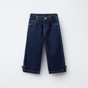 شلوار جین کمر الاستیک با جیب از برند زارا