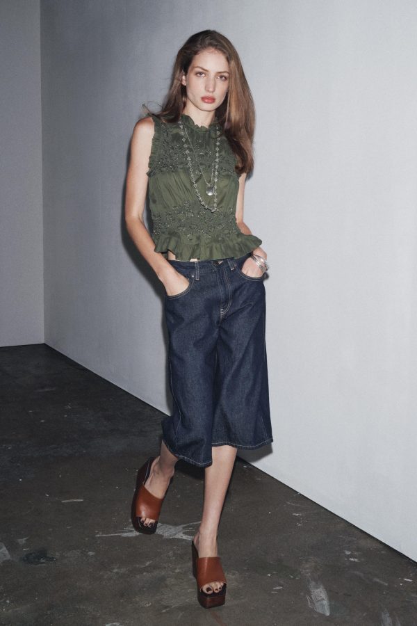 TOP BONCUKLU ZW COLLECTION - از برند زارا