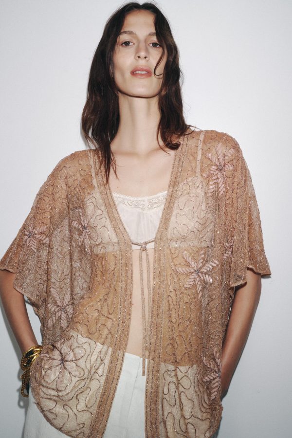 NAKIŞLI BLUZ ZW COLLECTION - از برند زارا