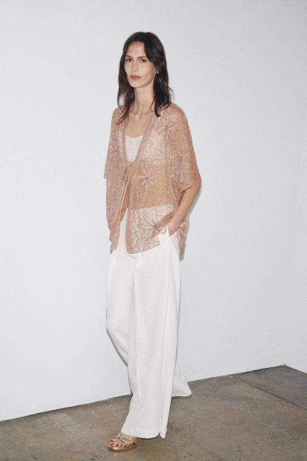 NAKIŞLI BLUZ ZW COLLECTION - از برند زارا