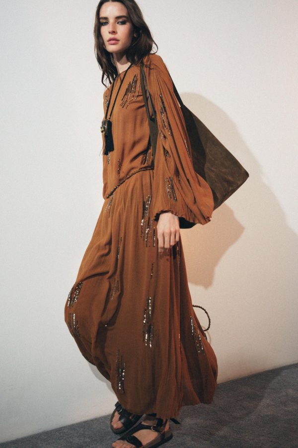 ZW COLLECTION BONCUKLU ELBİSE - از برند زارا