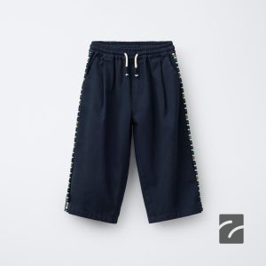 شلوار کمر الاستیک با جیب و دوخت زیبا از برند زارا