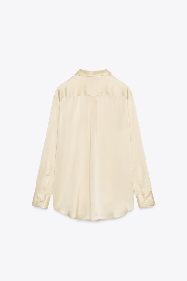 %100 İPEK CEPLİ GÖMLEK ZW COLLECTION - از برند زارا