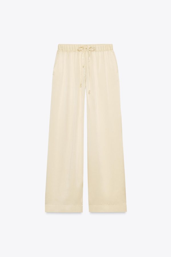 %100 İPEK PİJAMA PANTOLON ZW COLLECTION - از برند زارا