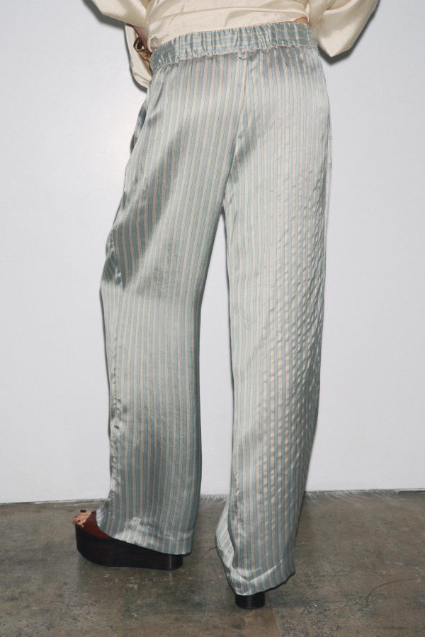 ZW COLLECTION ÇİZGİİ PİJAMA PANTOLON - از برند زارا