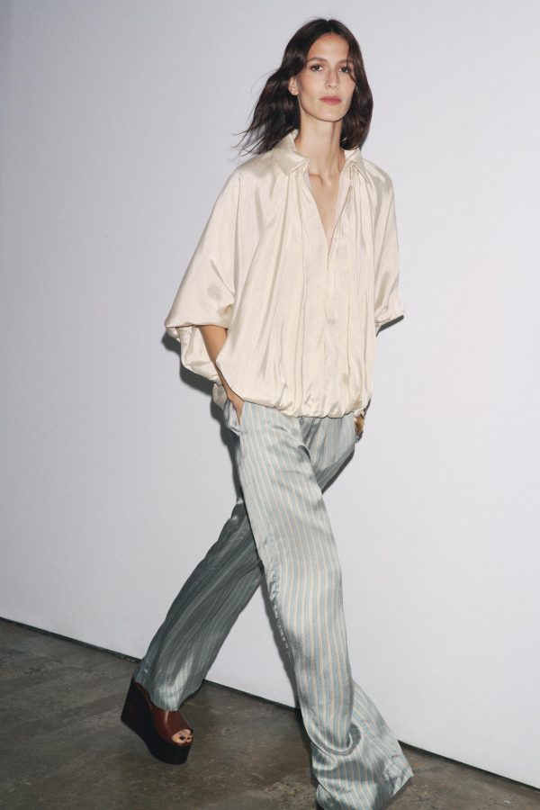 ZW COLLECTION ÇİZGİİ PİJAMA PANTOLON - از برند زارا