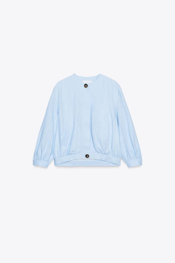 KETEN BOMBER CEKET - از برند زارا