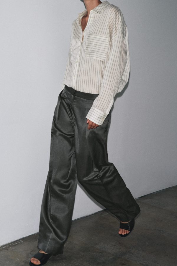 KETENLİ SATEN PANTOLON ZW COLLECTION - از برند زارا