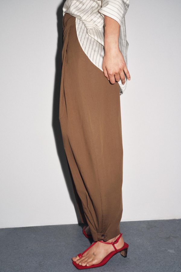 ZW COLLECTION PENSLİ KEMER KÖPRÜÜ PANTOLON - از برند زارا