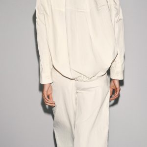 شلوار بلند زنانه با کمر بلند و گشاد از برند زارا (زنانه)