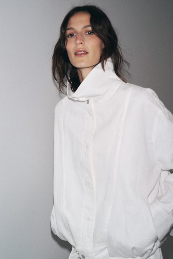 %100 KETEN BOMBER ZW COLLECTION - از برند زارا