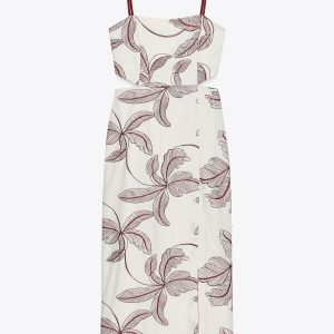 پیراهن یقه گرد با بند نازک و زیپ مخفی از برند زارا (زنانه)