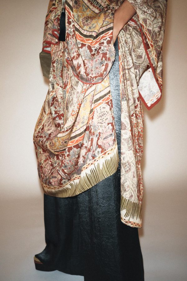 KAFTAN PAISLEY DESENLİ ZW COLLECTION ELBİSE - از برند زارا