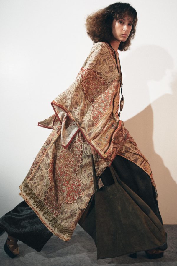 KAFTAN PAISLEY DESENLİ ZW COLLECTION ELBİSE - از برند زارا