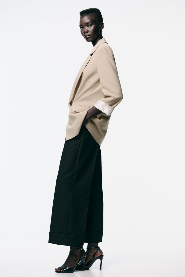 DESENLİ MANŞETLİ BLAZER - از برند زارا