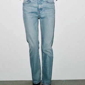 شلوار جین کمر بلند و پنج جیب از برند زارا (زنانه)