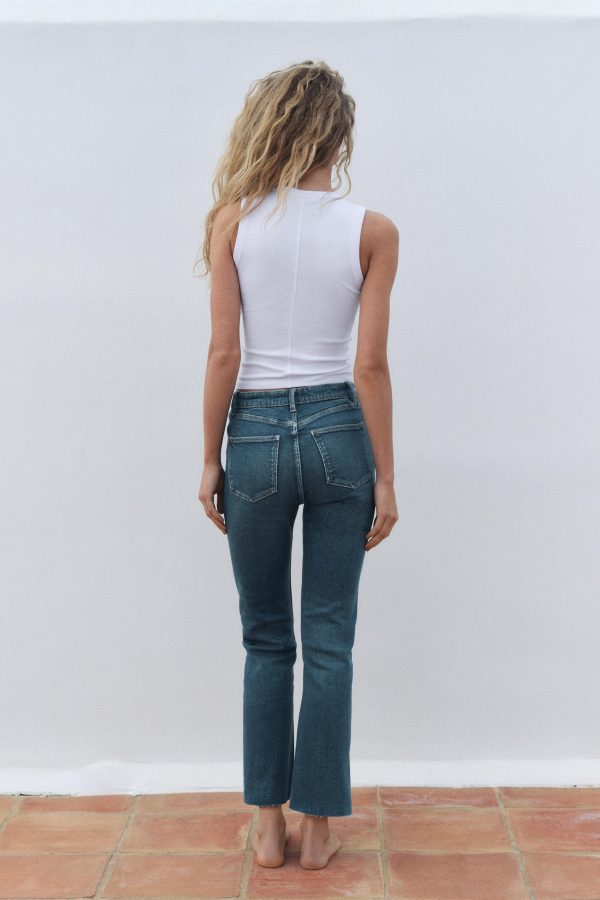 TRF CROPPED FLARE YÜKSEK BEL JEAN - از برند زارا