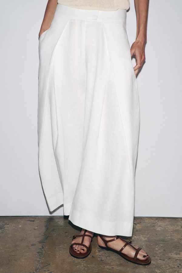 ZW COLLECTION PENSLİ HACİMLİ PANTOLON - از برند زارا