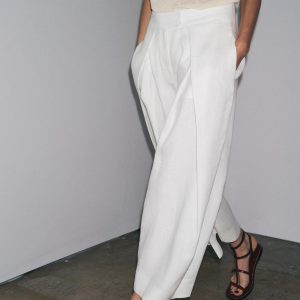 ZW COLLECTION PENSLİ HACİMLİ PANTOLON - از برند زارا
