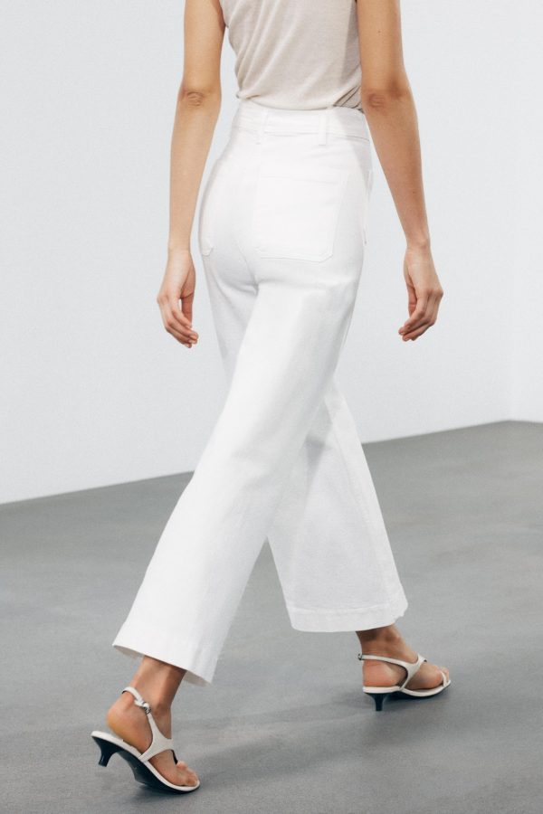 ZW COLLECTION WIDE LEG YÜKSEK BEL JEAN - از برند زارا