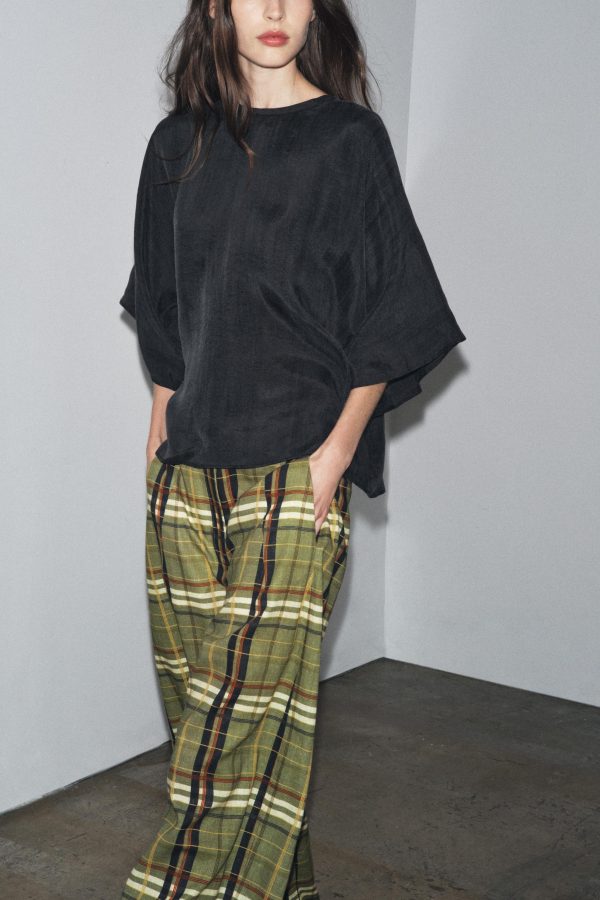 ZW COLLECTION KISA KOLLU TOP - از برند زارا