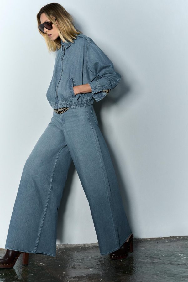 ZW COLLECTION BOL YÜKSEK BEL JEAN - از برند زارا