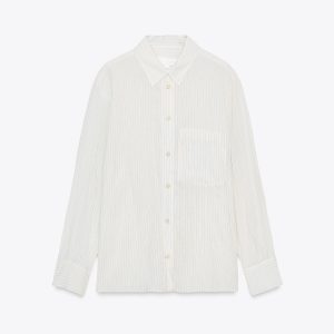 KIRIŞIK ÇİZGİİ ZW COLLECTION GÖMLEK - از برند زارا