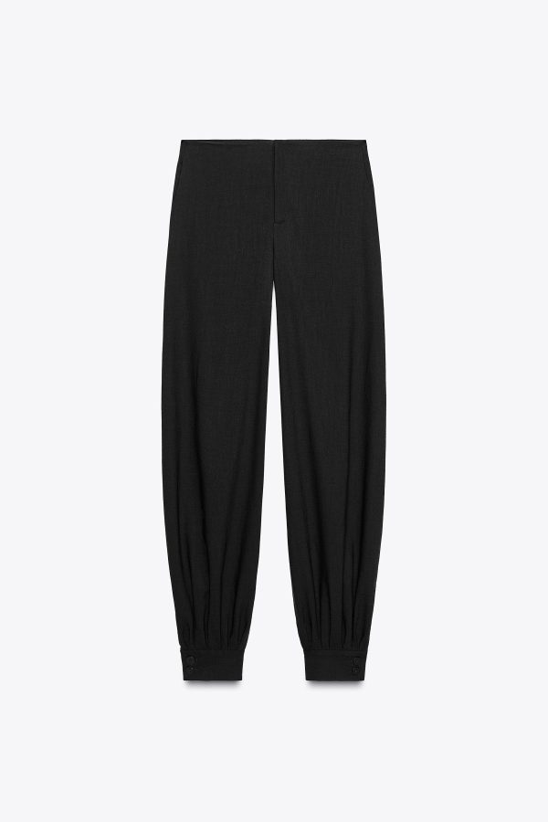 BÜZGÜÜ MANŞETLİ ZW COLLECTION PANTOLON - از برند زارا